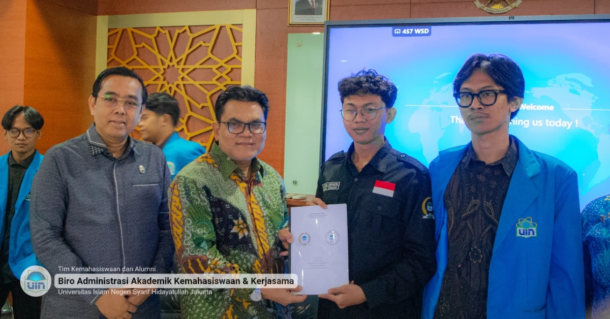 Rektor UIN Jakarta Terima Audiensi Ormawa, Bahas Tata Kelola hingga Aspirasi UKT