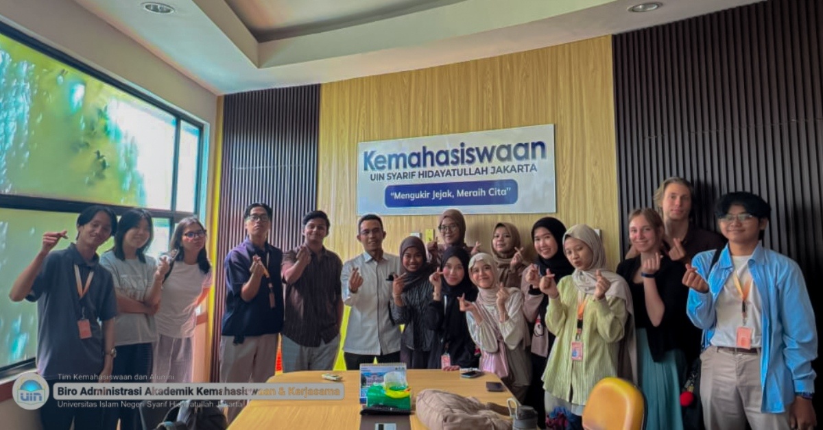 Exchange Participants AIESEC Kenali UIN Jakarta melalui Program UIN Up Close