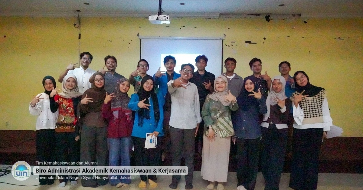 Gelar Workshop Kedua, Intern Kemahasiswaan UIN Jakarta Bedah Formula Sukses Bikin Event