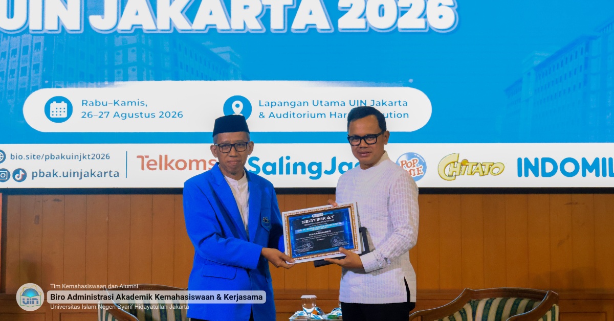 Wamendagri RI Tekankan Tiga Kompetensi Mahasiswa untuk Hadapi AI dalam Talk Show PBAK UIN Jakarta 2026