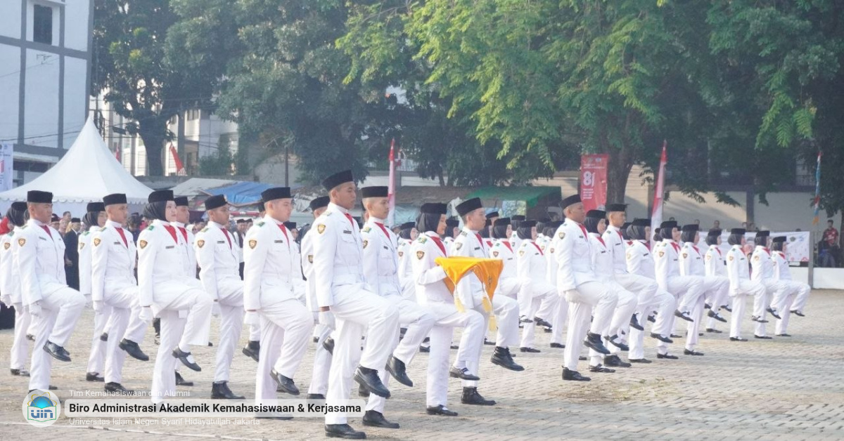 UIN Jakarta Gelar Upacara HUT ke-81 RI, Tekankan Persatuan dalam Menghadapi Tantangan Bangsa