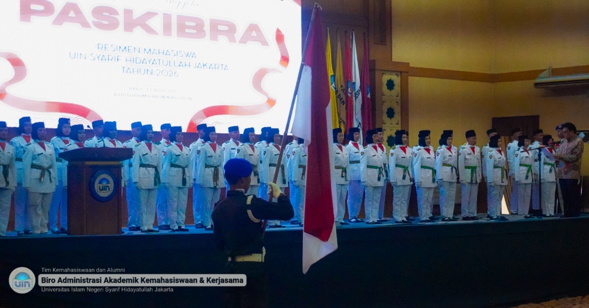 Paskibra Menwa UIN Jakarta Dikukuhkan, Sigit Purnomo Tekankan Nilai Tanggung Jawab dan Kepemimpinan