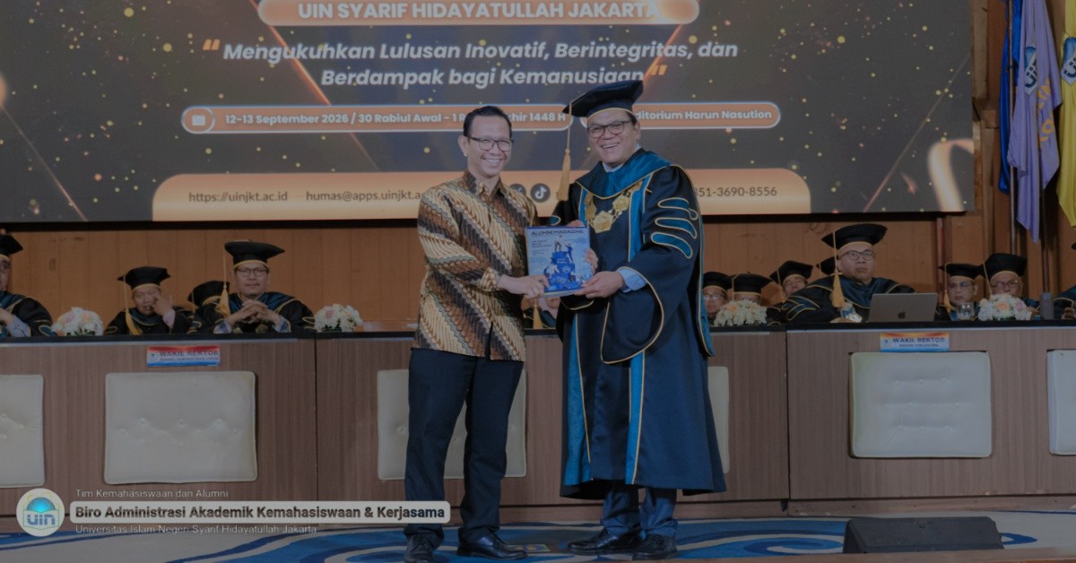Tiga Pesan Dr. Yudhi Nugraha untuk Wisudawan UIN Jakarta: Data, Nilai, dan Jangan Takut Pergi Jauh