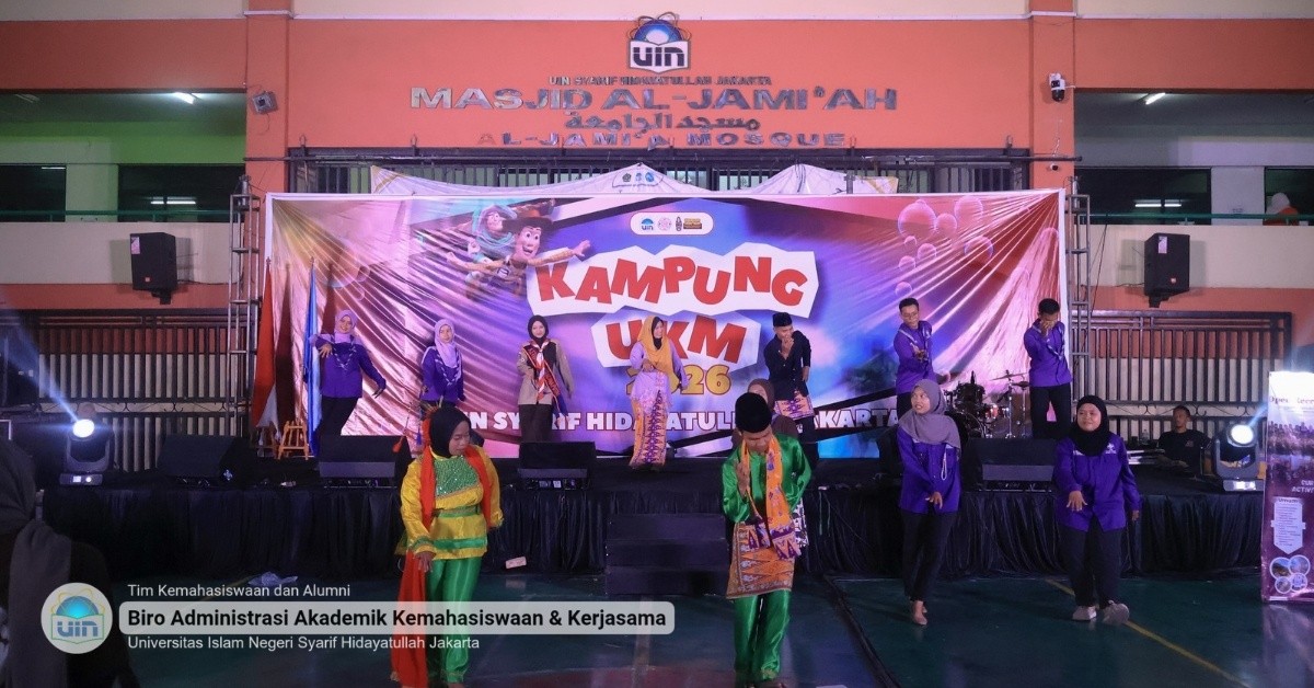 UIN Jakarta Gelar Kampung UKM untuk Kenalkan Organisasi Kampus dan Isu Lingkungan ke Mahasiswa Baru