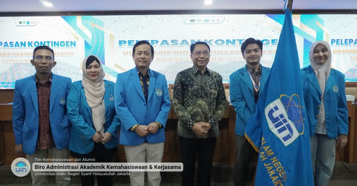 Pelepasan Kontingen PORSI JAWARA II, UIN Jakarta Siap Berjuang dan Optimistis Juara
