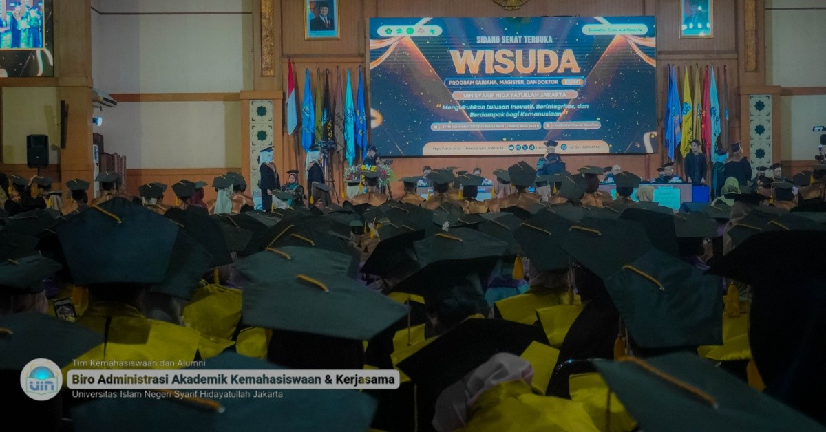 Hari Ketiga Wisuda ke-141 UIN Jakarta, Rektor dan Wakil Wisudawan Tekankan Pentingnya Integritas dan Kebermanfaatan