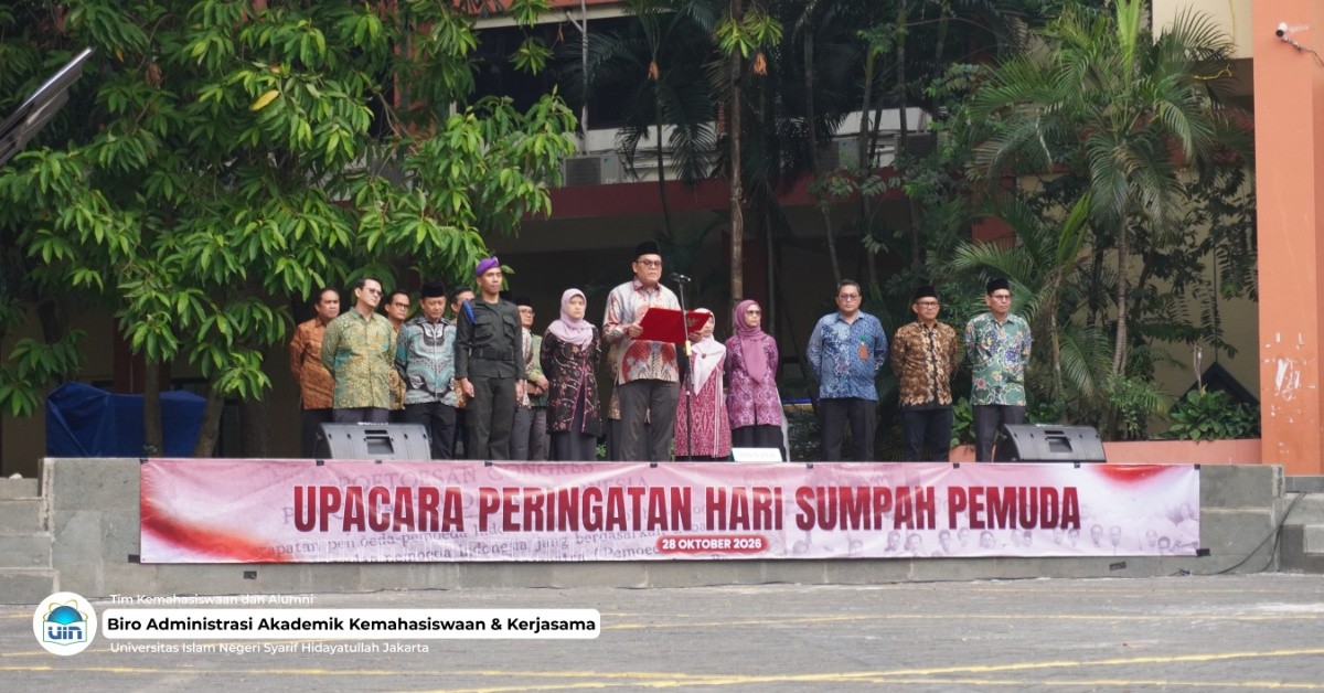 UIN Jakarta Peringati Hari Sumpah Pemuda Ke-98, Tegaskan Semangat Kebangsaan dan Persatuan