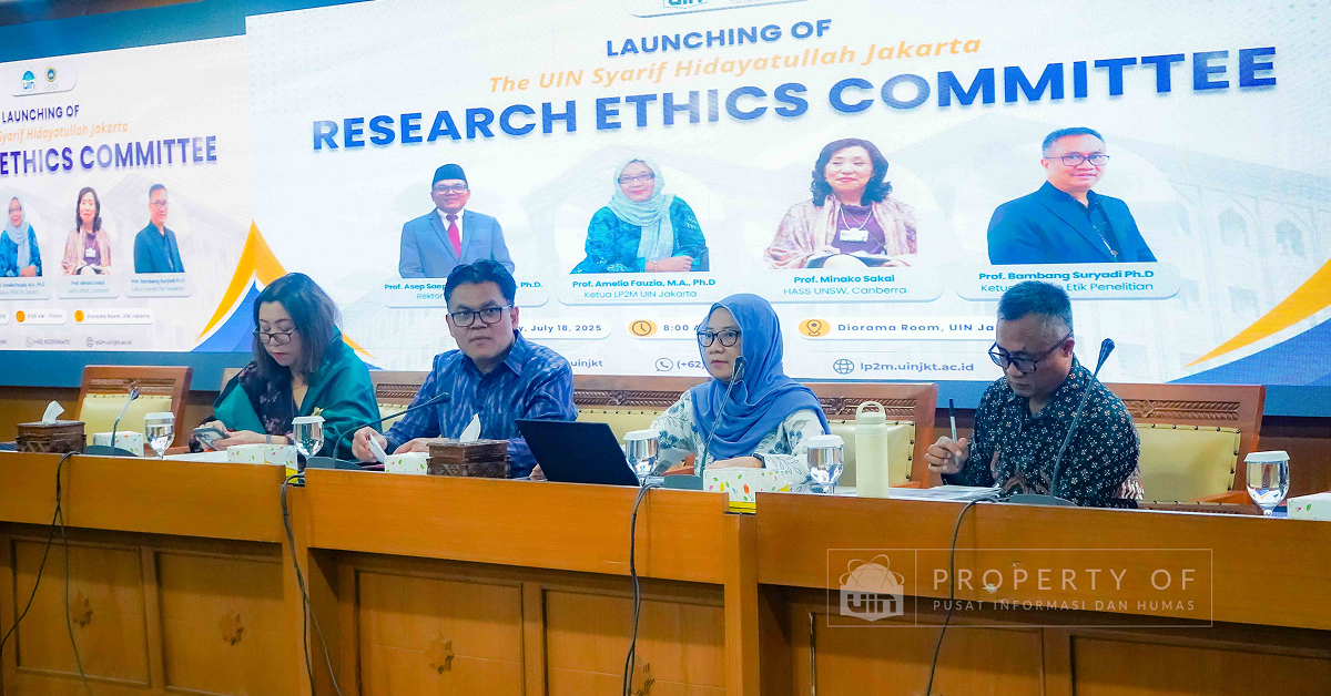 UIN Syarif Hidayatullah Jakarta Resmi Luncurkan Komite Etik Penelitian Pertama di Level PTKIN.