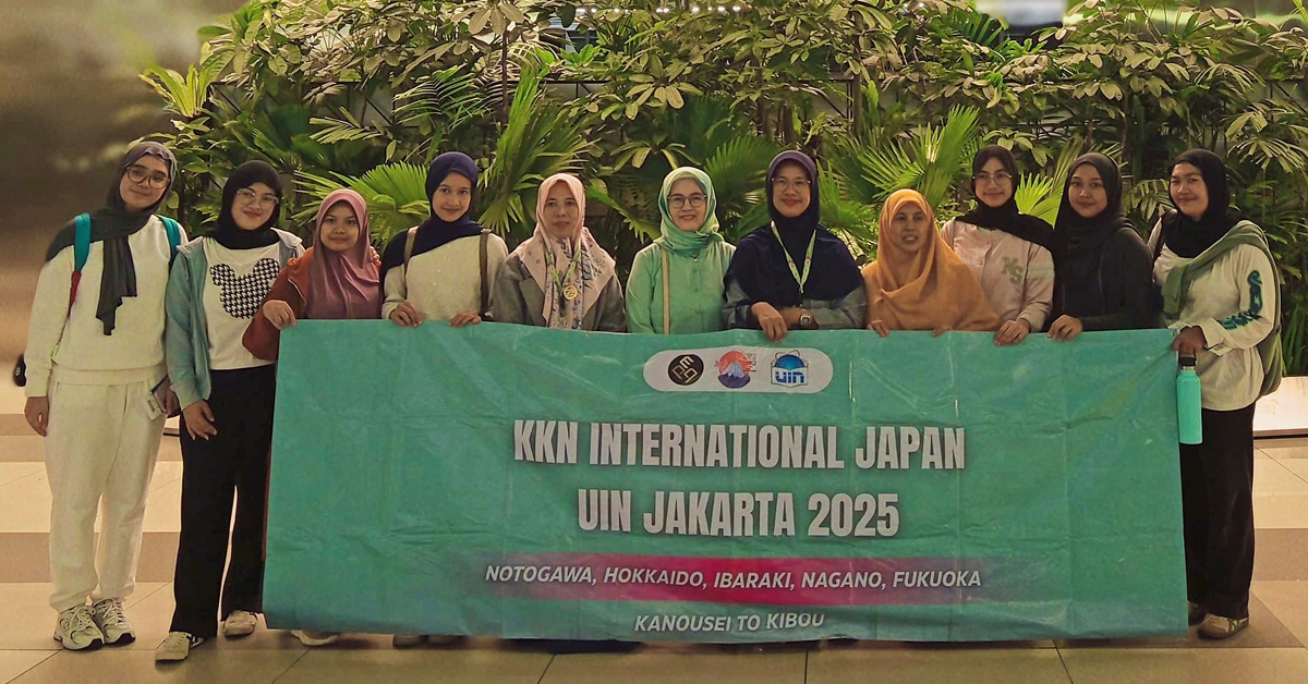 Perluas Pengabdian dan Diplomasi Budaya Global, UIN Jakarta Kirim Mahasiswa KKN ke Jepang