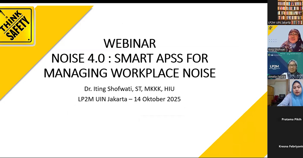 Webinar LP2M UIN Jakarta Dorong Ekspertis Dosen Jadi Motor Penguatan Riset Teknologi