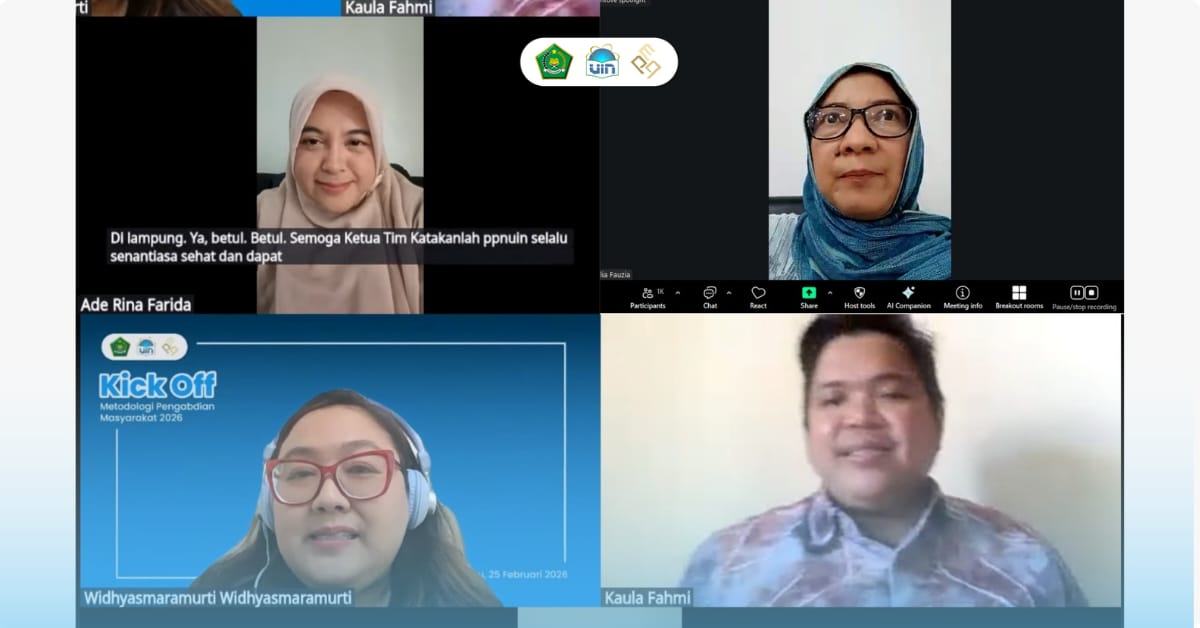 Ribuan Mahasiswa Ikuti Kick Off Metodologi Pengabdian Masyarakat, PPM UIN Jakarta Mulai Persiapan KKN Reguler 2026