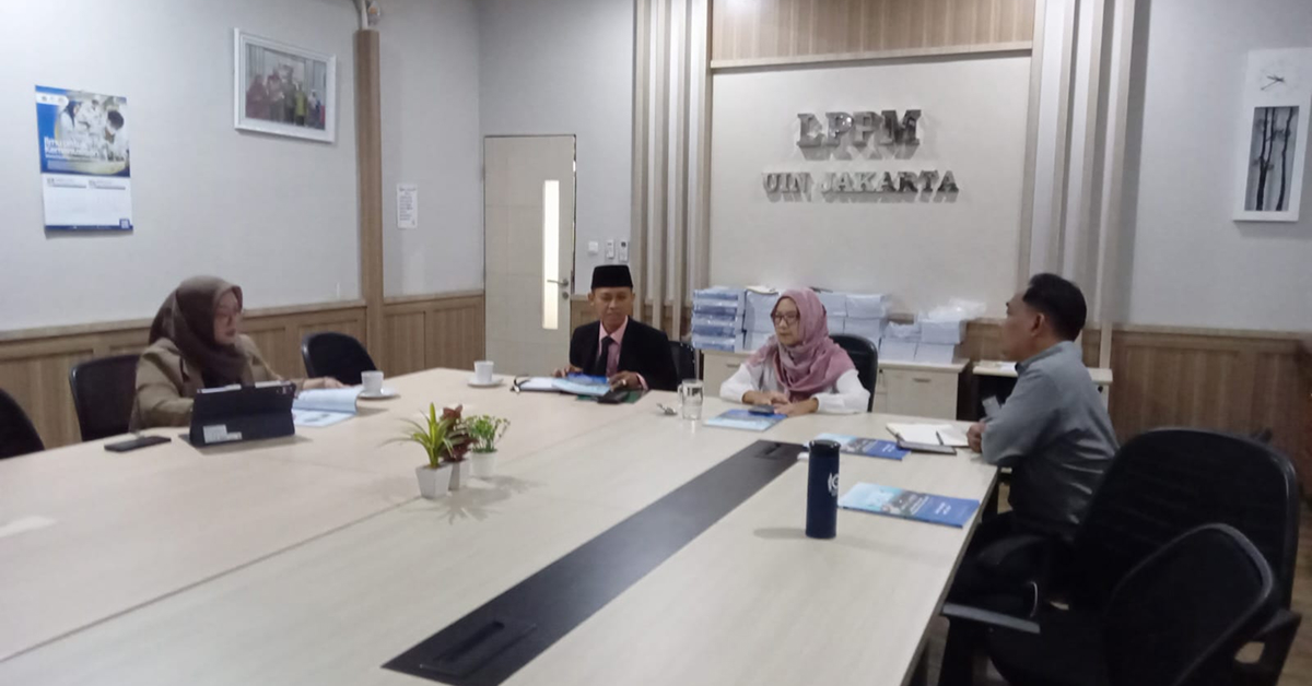 LP2M UIN Jakarta Terima Studi Banding dari LPPM Universitas Islam Depok (UID)