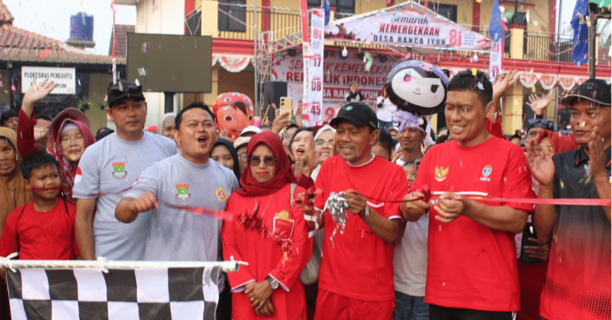 KKN 273 Arunika Ranca UIN Jakarta Bersama 800 Warga Ranca Iyuh Meriahkan HUT RI ke-81