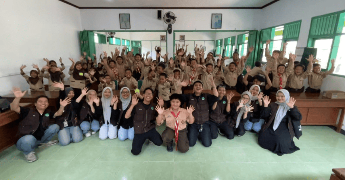 Cegah Bullying Sejak Dini, KKN Kolaborasi PTKIN 111 Ajak Siswa SDN 1 Kretek Bangun Sekolah Ramah Anak