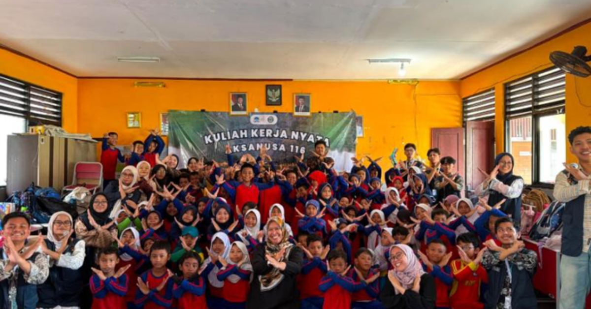 Cegah Bullying Sejak Dini, KKN AKSANUSA 116 Bekali Siswa dengan Edukasi Perundungan