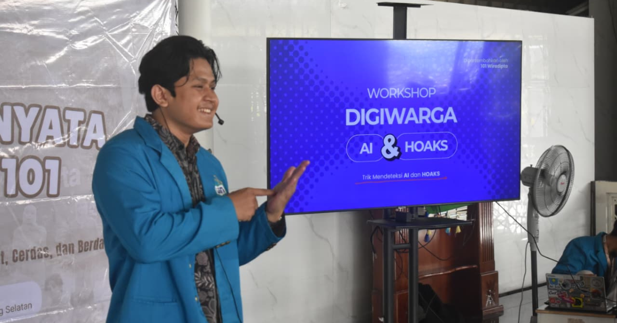 KKN 101 Wiradipta Ajak Warga Kenali AI, Cegah Hoaks, dan Manfaatkan QRIS