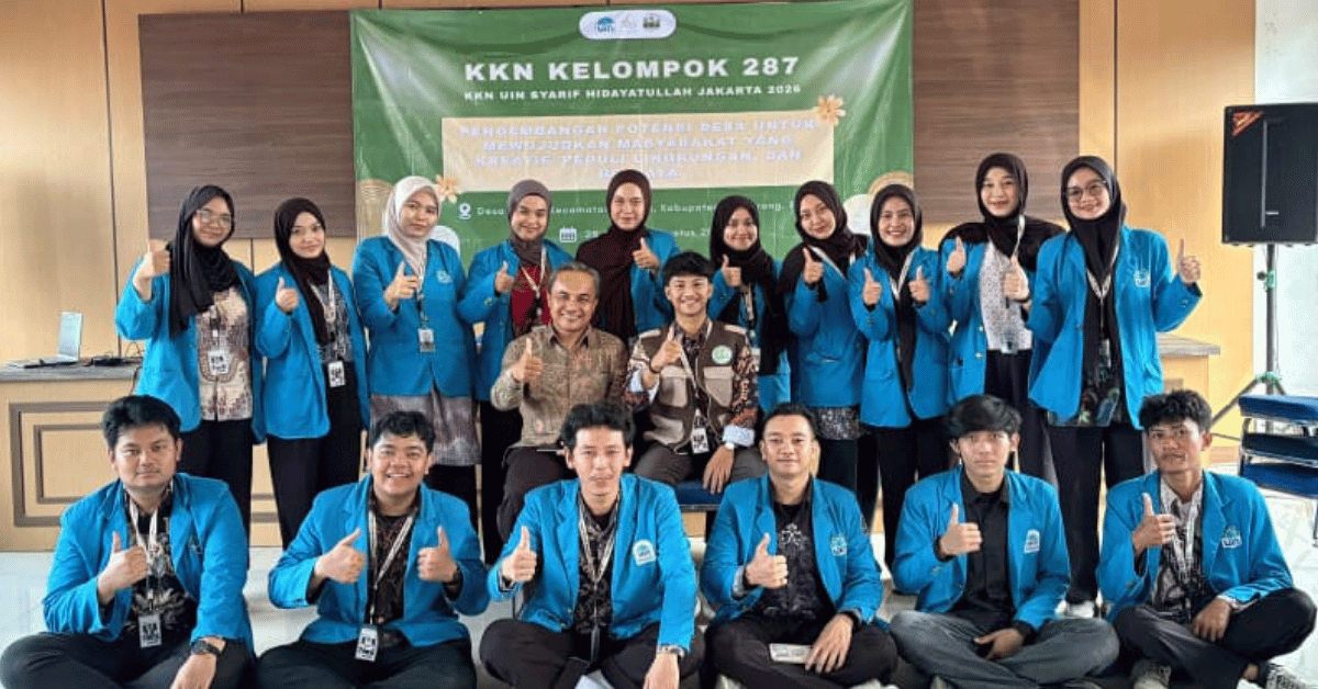 KKN 287 UIN Jakarta Bangun Sinergi Bersama Masyarakat Desa Dukuh