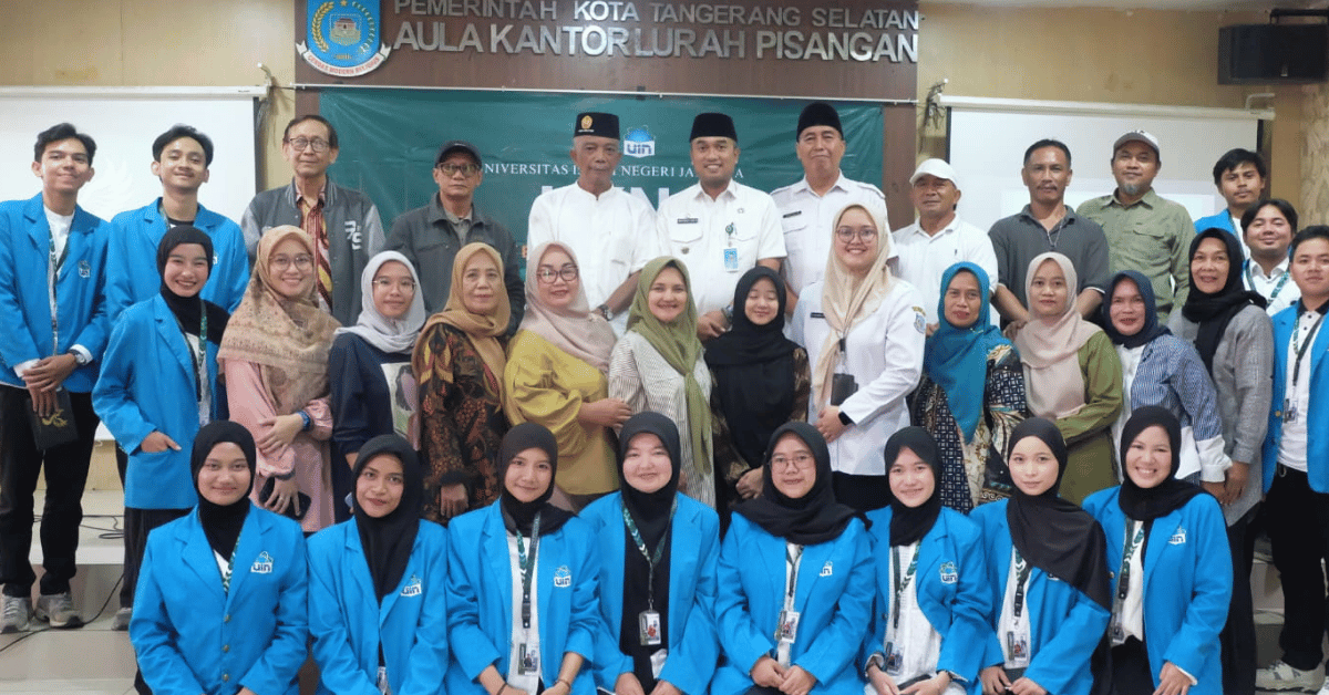 Mahasiswa KKN UIN Jakarta Kelompok 111 Arthanesha Resmi Awali Pengabdian di Kelurahan Pisangan