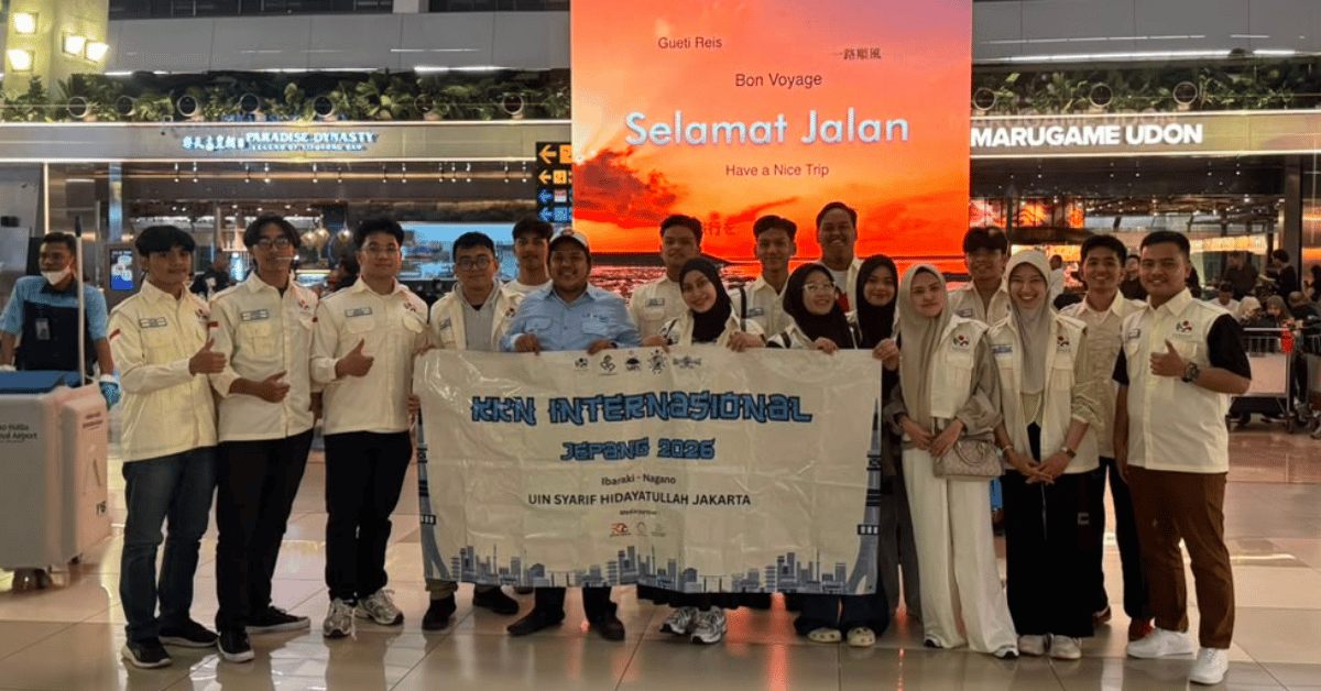 Delegasi KKN Internasional UIN Jakarta Resmi Berangkat ke Jepang, Jalankan Pengabdian di Nagano dan Ibaraki