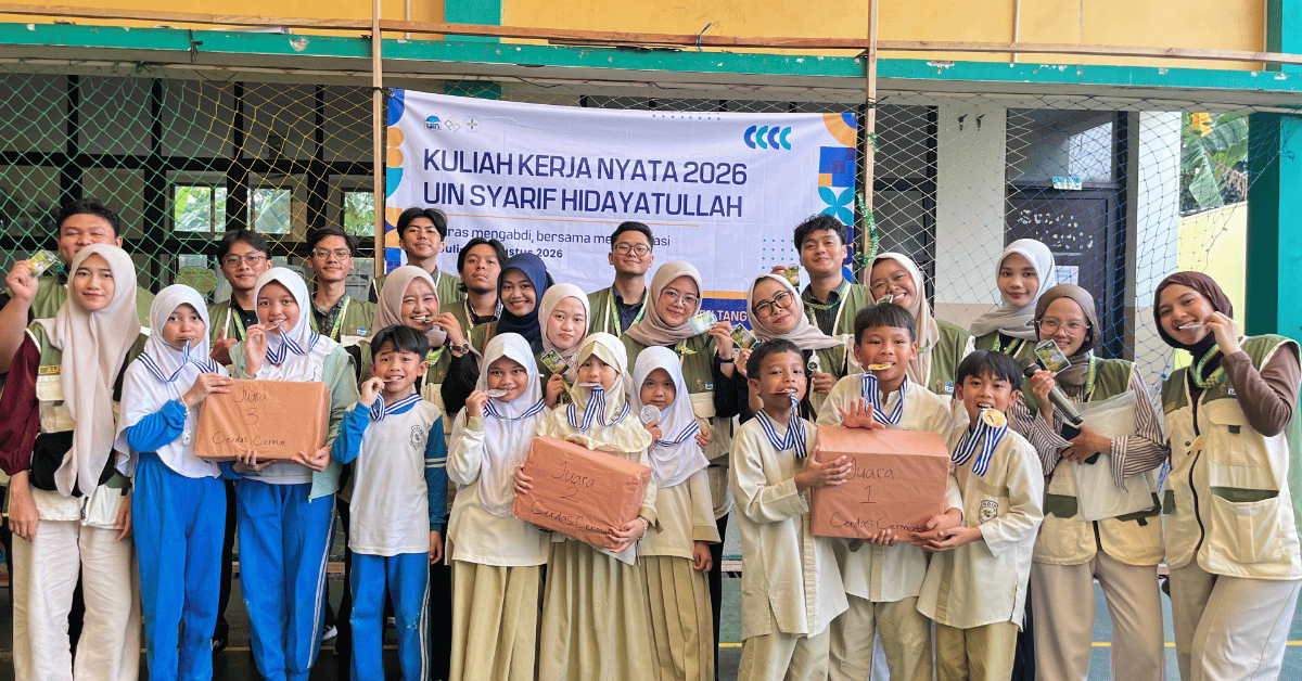 KKN 105 Larasmaya UIN Jakarta Asah Kemampuan Siswa melalui Lomba Cerdas Cermat