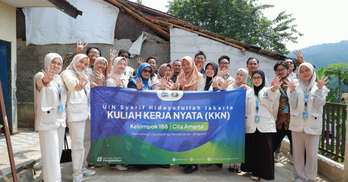 Dari Dinding Kosong Jadi Ruang Literasi, KKN 188 Cita Amarta Hidupkan Pojok Baca SDN Kalong 4