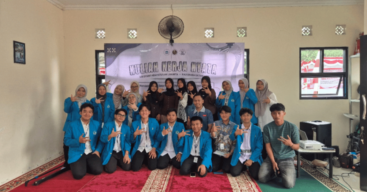 Buka Akses Beasiswa, KKN 291 UIN Jakarta Dorong Siswa Talagasari Berani Kuliah
