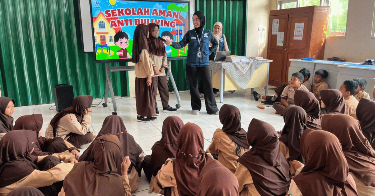 Bukan Sekadar Bercanda, KKN ISWARA 199 UIN Jakarta Ajak Siswa SDN 01 Iwul Kenali dan Cegah Bullying