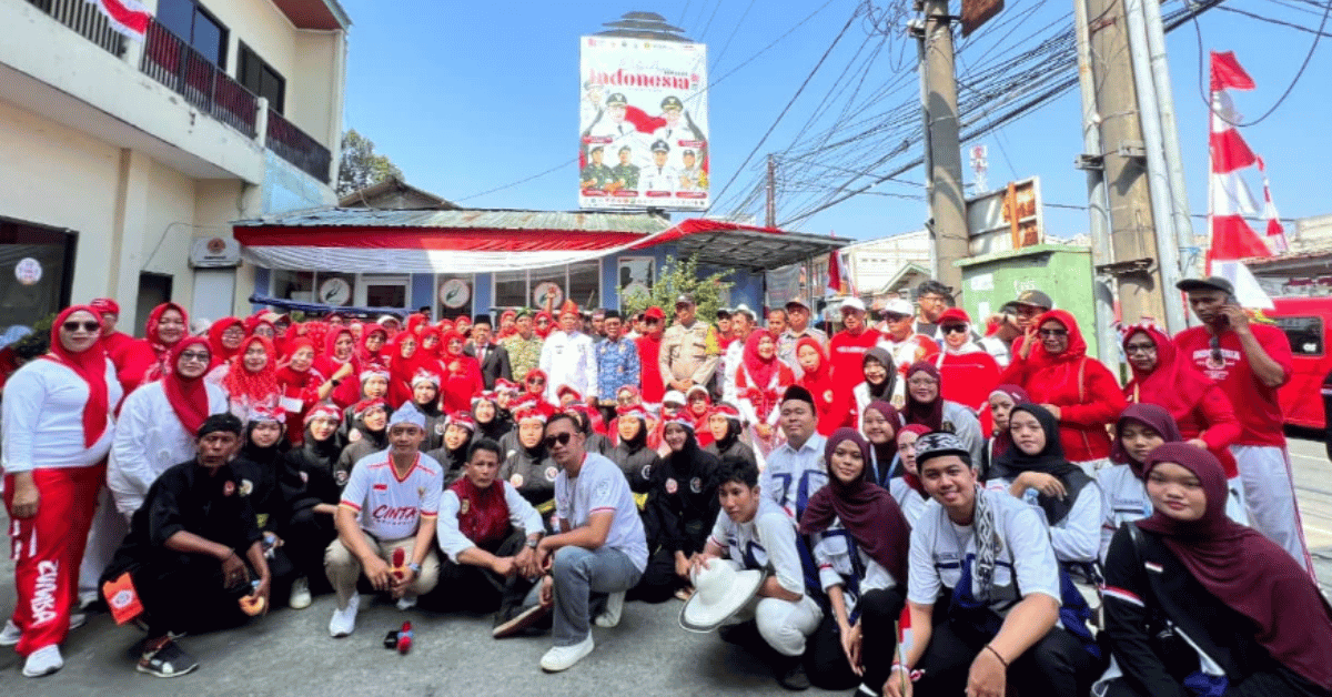 KKN 172 Astera dan Pemdes Bojonggede Hidupkan Semangat Kemerdekaan Lewat Flash Mob dan Drama Teatrikal