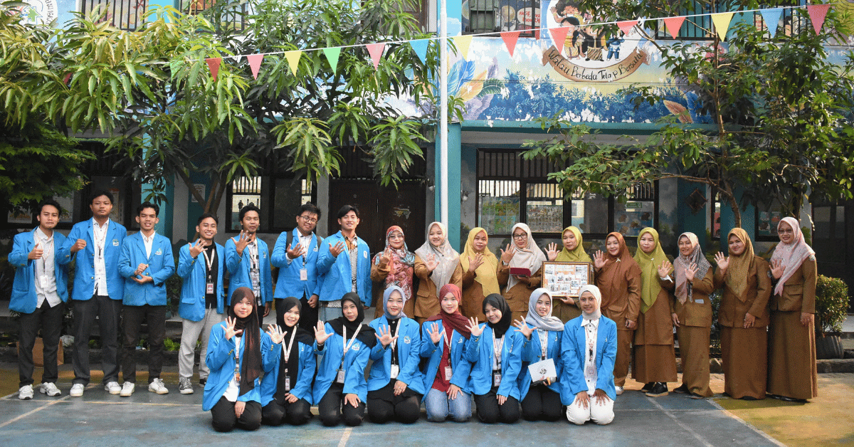 Dua Pekan Berbagi Ilmu, KKN Bhavikara 104 Resmi Tutup Program Pendidikan di SDN Pondok Pucung 05