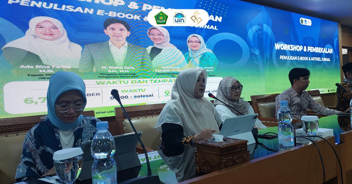 PPM UIN Jakarta Bekali Mahasiswa KKN Menulis E-Book dan Artikel Jurnal