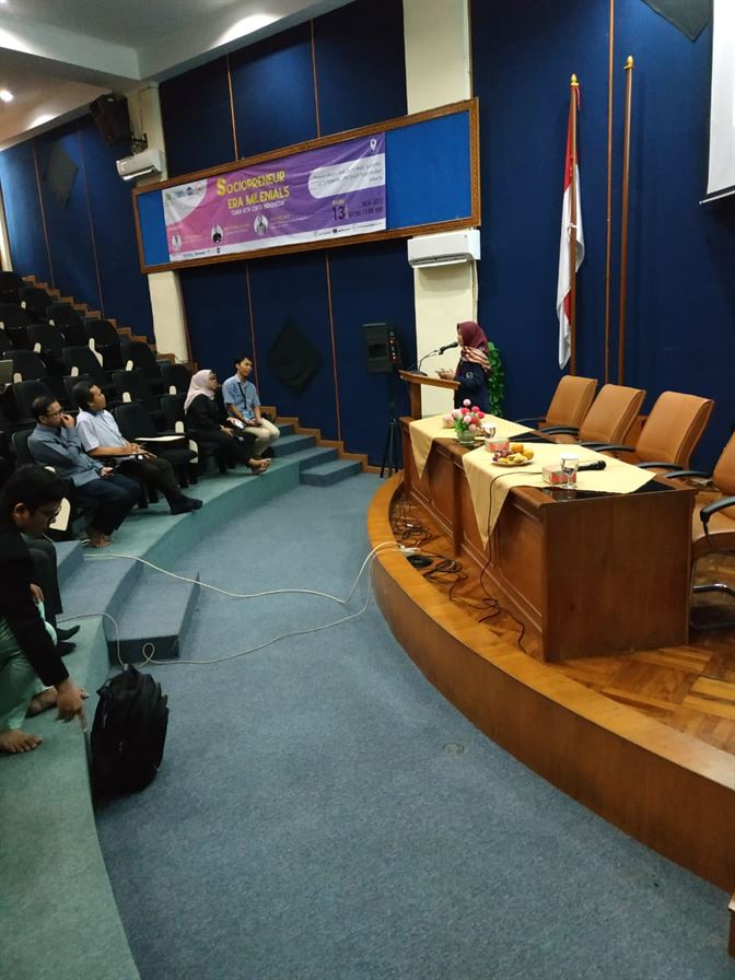 HMJ PMI Ajak Mahasiswa Milenials Bangun Personal Branding Bersama Wakaf Orang Indonesia