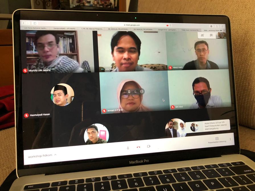 Fakultas  Ilmu  Dakwah dan Ilmu Komunikasi UIN Syarif  Hidayatullah Jakarta Gelar Webinar Nasional tentang   Dakwah Virtual: Telaah  Etnografi Digital