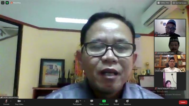 Penyamaan Persepsi Peningkatan Kompetensi Penceramah Agama Islam Antara FDIKOM UIN Jakartadan MUI