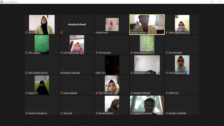 Ketua Prodi PMI FIDIKOM UIN Jakarta Menjadi Pemateri dalam Webinar Nasional PMI IAIN Salatiga