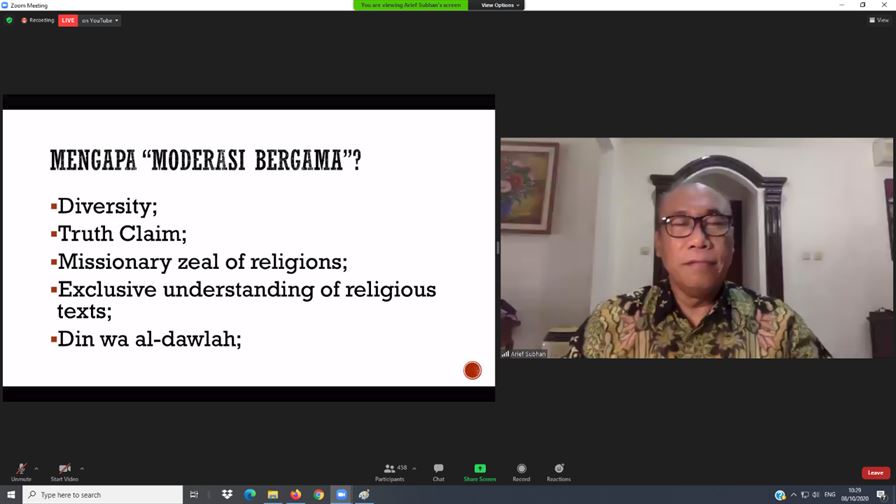 FDIKOM Gelar Kuliah Umum Moderasi Beragama