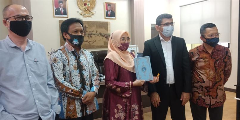 Penandatangan MoU Antara UIN Syarif Hidayatullah Jakarta dan Hayrat Foundation Turki