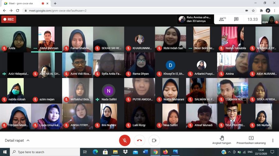 Sidang Praktikum Profesi BPI Makro Secara Virtual Sukses diselenggarakan oleh Prodi BPI