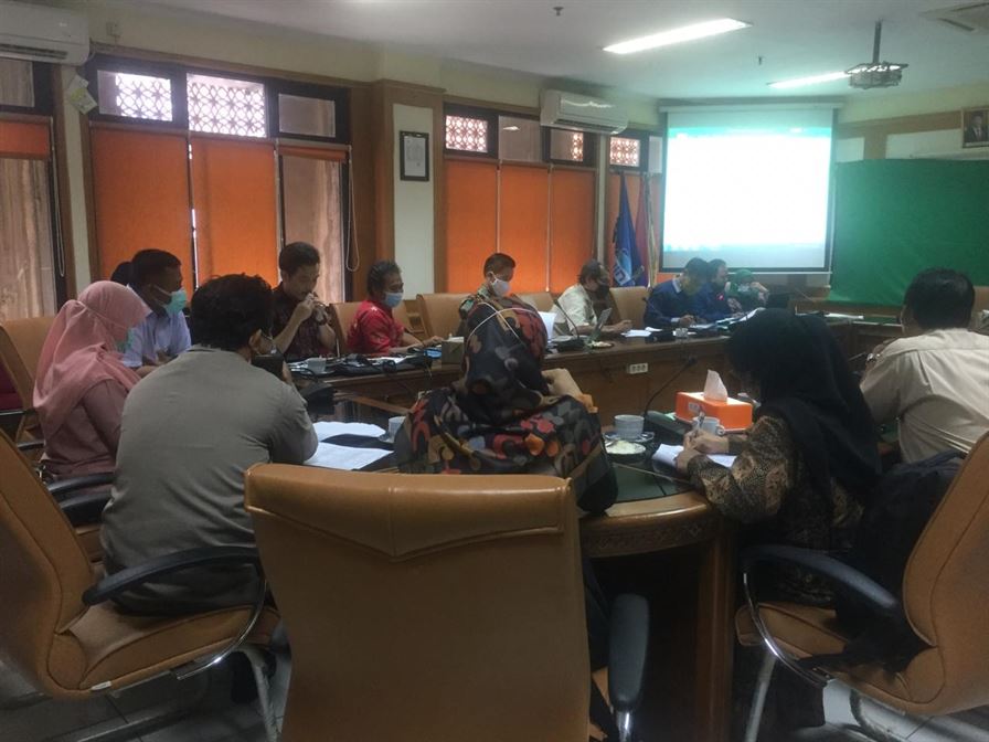 FDIKOM Gelar Rapat Penyelarasan Mata Kuliah Semester Genap 2020/2021