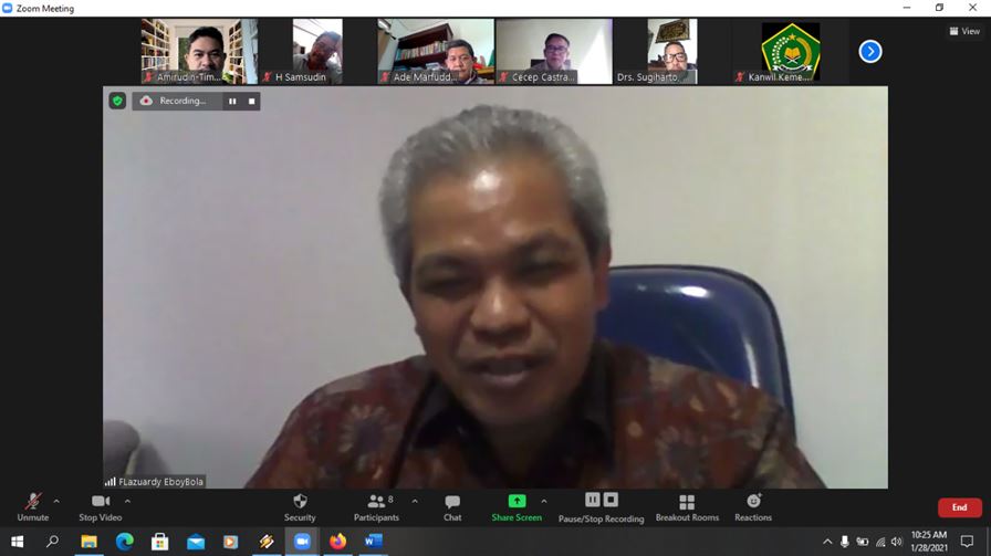 FDIKOM Bareng PHU Kanwil Kemenag DKI Jakarta Gelar Rakor Sertifikasi