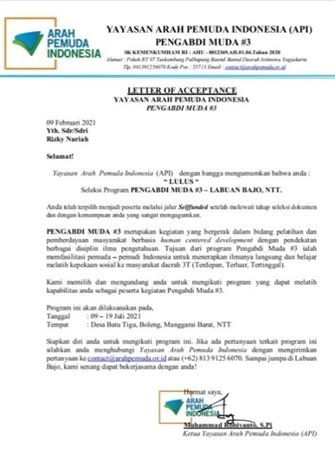 Tiga Mahasiswa BPI UIN Jakarta Lolos Seleksi Program Pengabdian Masyarakat ke Menggarai Barat, Nusa Tenggara Timur