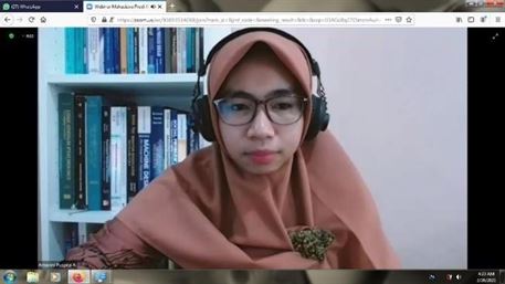 Menyambut Semester Baru, Prodi BPI Menyelenggarakan Webinar Bertemakan Regulasi Diri Mahasiswa