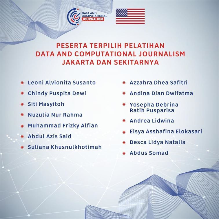 Mahasiswi Jurnalistik Terpilih Pelatihan Data and Computational Journalism