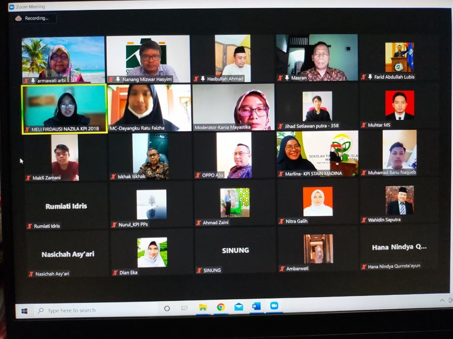 Profile of Public Speaker and Broadcaster Curriculum 2022, Tema Seminar Internasional KPI