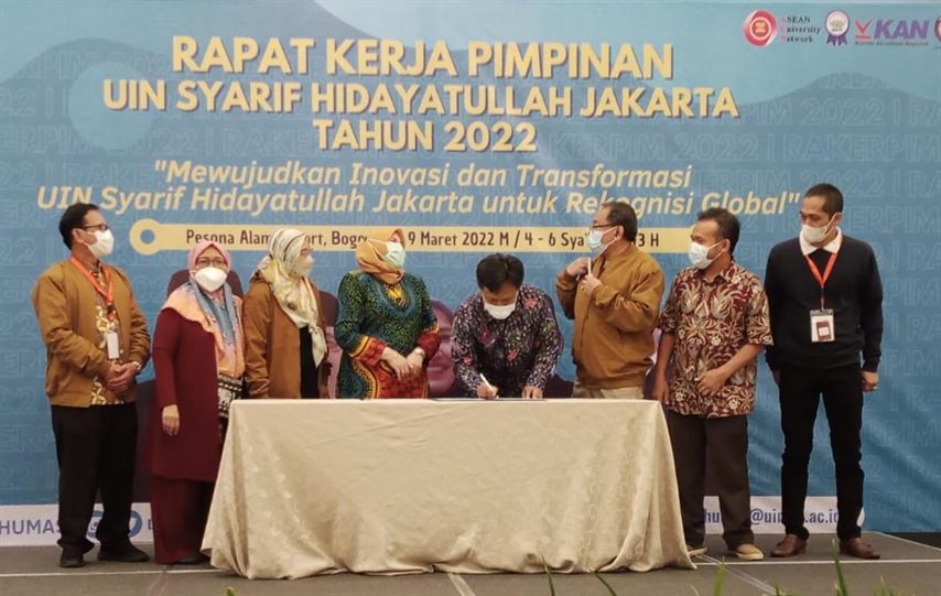 FDIKOM menandatangani Kontrak Kinerja Tahun 2022