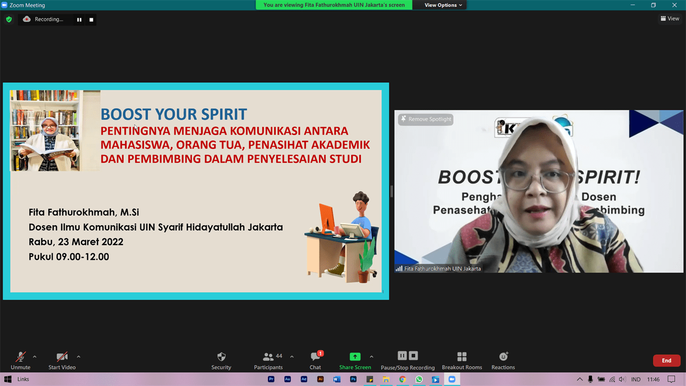 Raker Fdikom, Dekan : Mampu Bersaing Sampai Tingkat Internasional