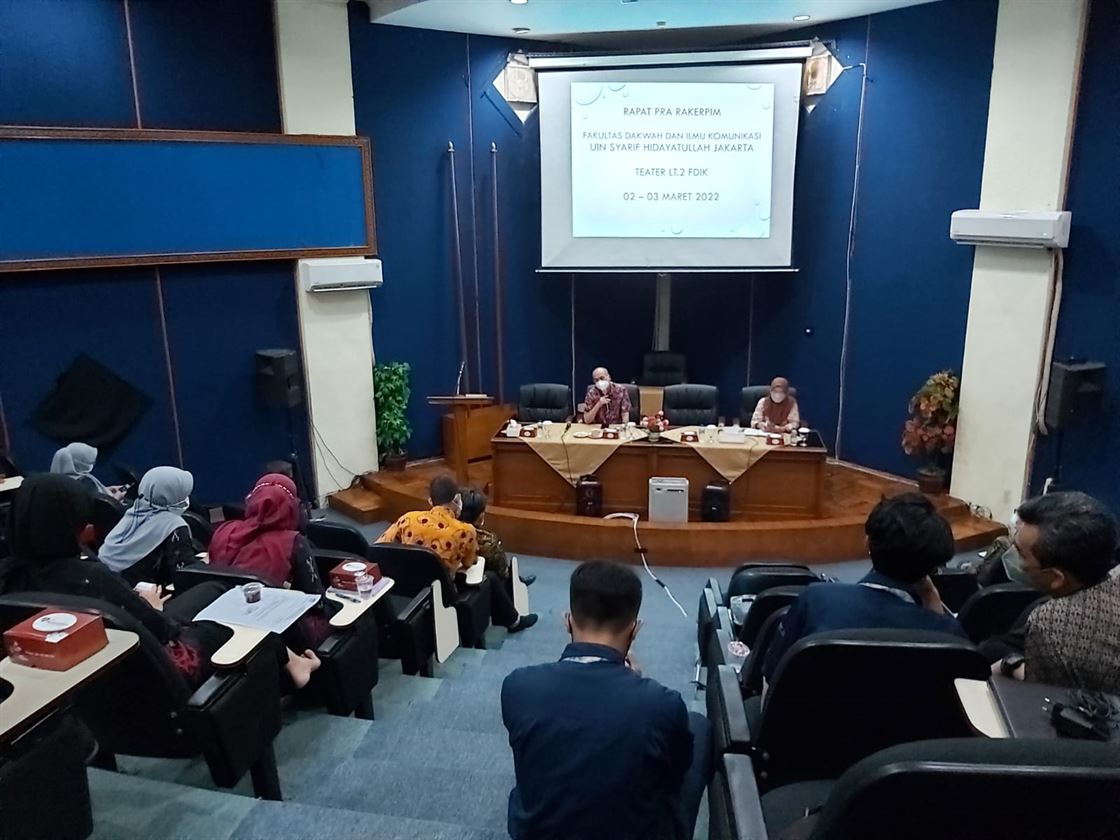 FDIKOM Laksanakan Pra Rapat Kerja Pimpinan Fakultas