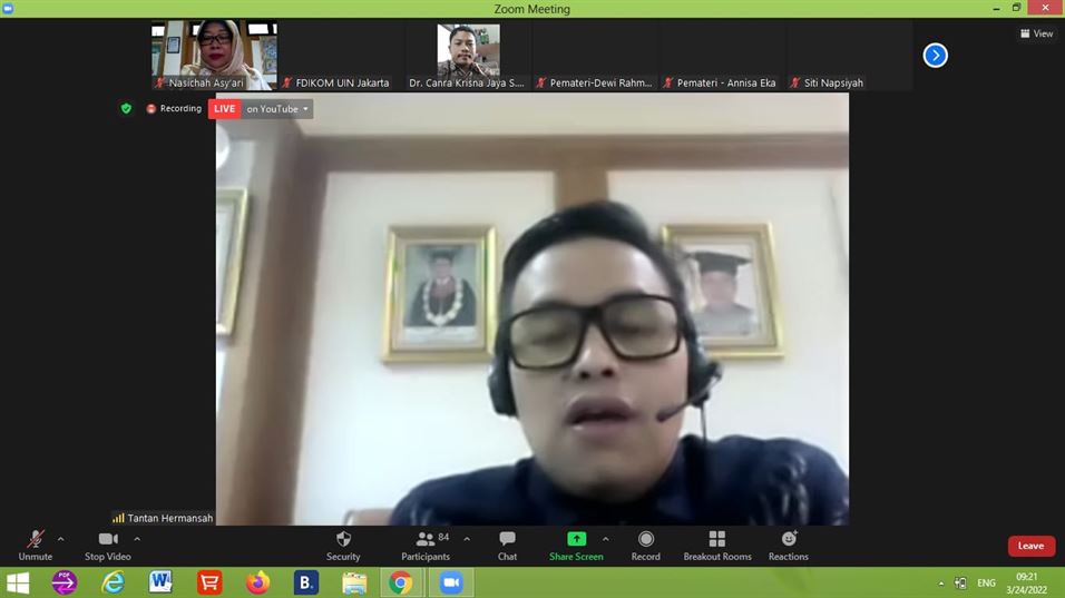 Magister KPI UIN Jakarta Gelar Seminar
