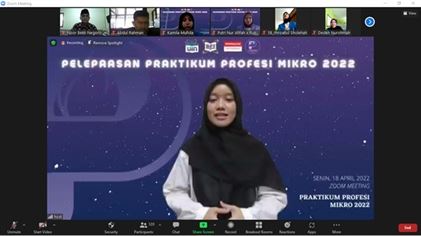 Pelepasan Praktikum Profesi Mikro Prodi BPI UIN Jakarta