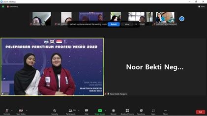 Pelepasan Praktikum Profesi Mikro Prodi BPI