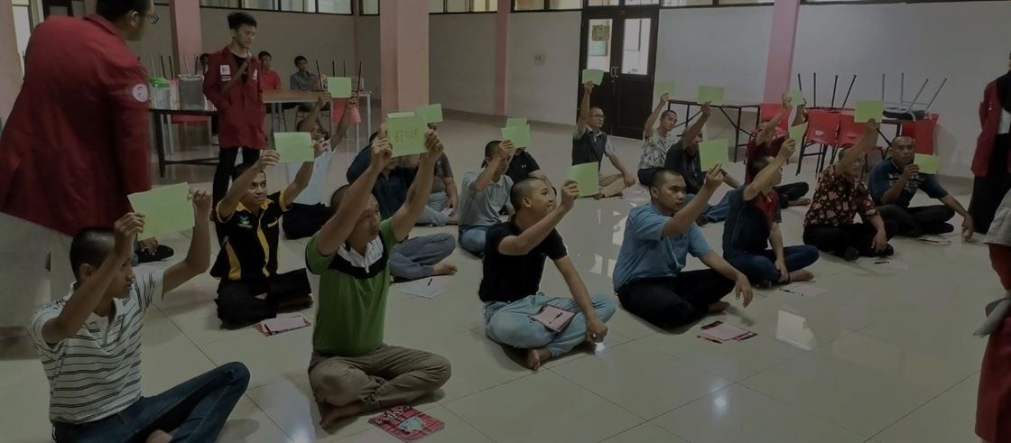 Mahasiswa Praktikum Profesi Mikro BPI Kelompok 2 Gelar Games “Ranking 1” Bersama Residen Rehabilitasi NAPZA di Sentra Galih Pakuan Bogor